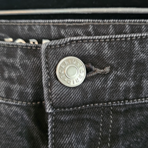 Torrid black denim carpenter jeanss 20R - Picture 4 of 9